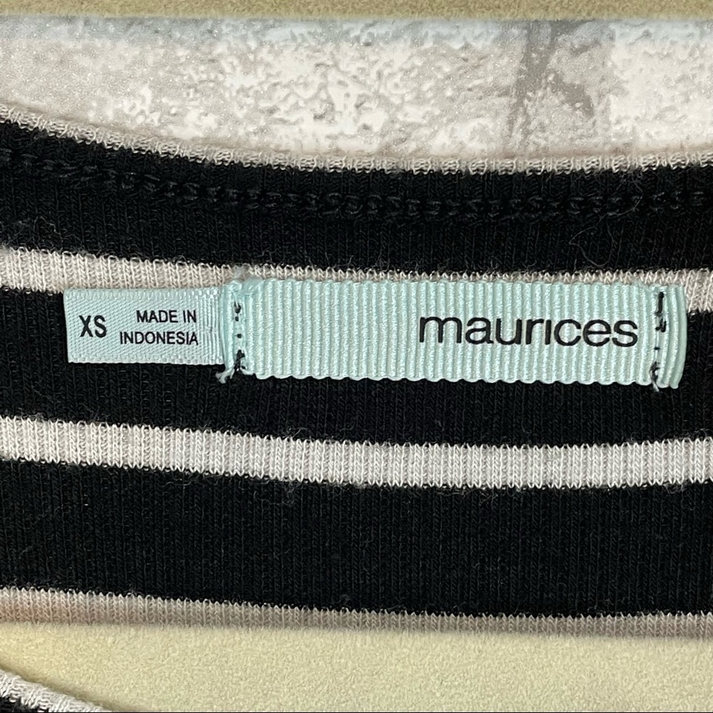 Maurices Striped Ribbed Dress - Picture 3 of 4